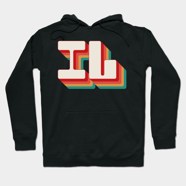 Illinois Hoodie by n23tees